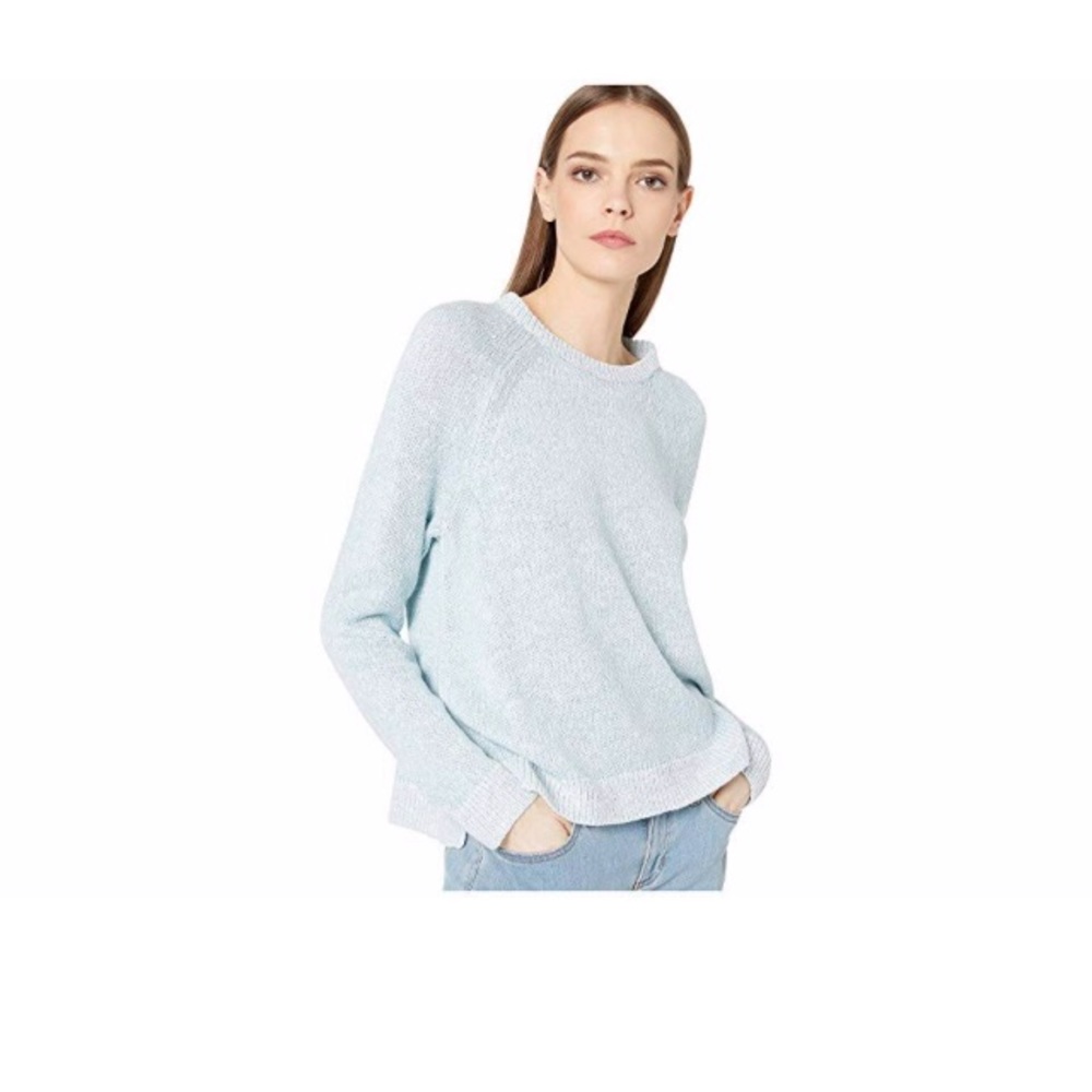 Eileen Fisher organic linen crew neck sweater NWT